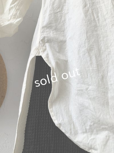 画像9: HALLELUJAH／Chemise Religieuse 修道女シャツ・Milky white 