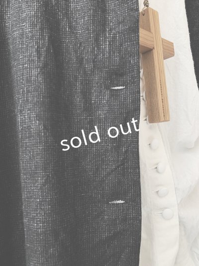 画像9: HALLELUJAH／Robe de Nomad 遊牧民のローブ・Charcoal black