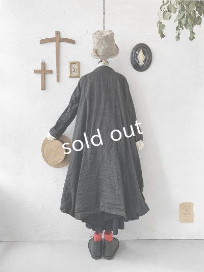 画像14: HALLELUJAH／Robe de Nomad 遊牧民のローブ・Charcoal black