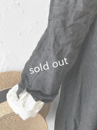 画像8: HALLELUJAH／Robe de Nomad 遊牧民のローブ・Charcoal black