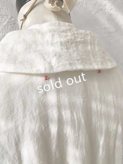 画像12: 【30%OFF SALE】HALLELUJAH／Chemise a la Reine Robe 王女のローブ・off white