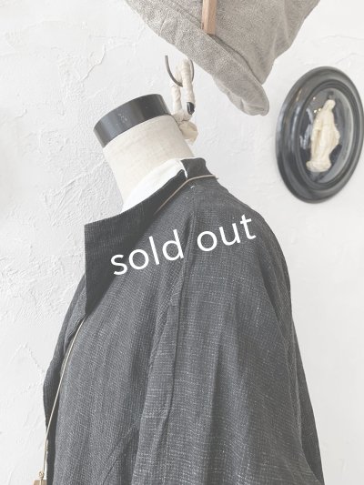 画像13: HALLELUJAH／Robe de Nomad 遊牧民のローブ・Charcoal black