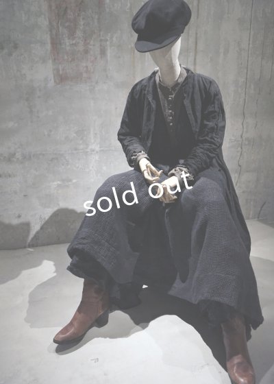 画像23: HALLELUJAH／Robe de Nomad 遊牧民のローブ・Charcoal black