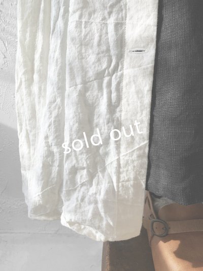 画像8: 【30%OFF SALE】HALLELUJAH／Chemise a la Reine Robe 王女のローブ・off white