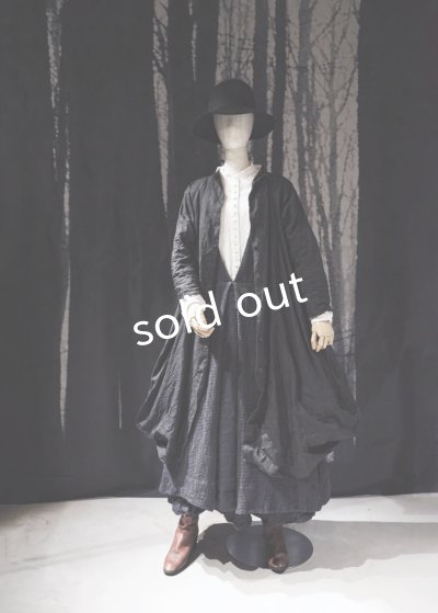 画像17: HALLELUJAH／Priest's Tablier 司祭のタブリエ・Charcoal black 