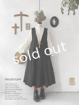 HALLELUJAH／Priest's Tablier 司祭のタブリエ・Charcoal black 