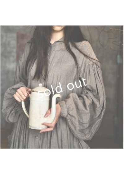 画像16: 【30%OFF SALE】HALLELUJAH／Chemise a la Reine Robe 王女のローブ・off white