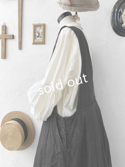 画像9: HALLELUJAH／Priest's Tablier 司祭のタブリエ・Charcoal black 