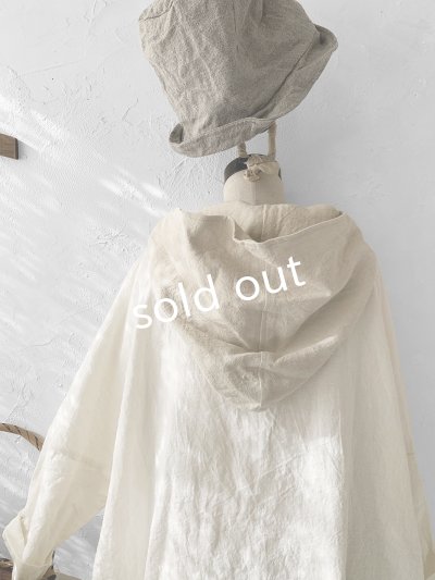 画像9: MARCHE' DE SOEUR／フードバルーンチュニック・オフ×クリーム