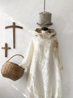 画像2: MARCHE' DE SOEUR／フードバルーンチュニック・オフ×クリーム (2)