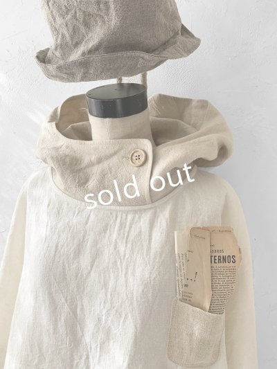 画像5: MARCHE' DE SOEUR／フードバルーンチュニック・オフ×クリーム