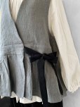 画像4: MAGALI /カシュクールジレ・アッシュグレー