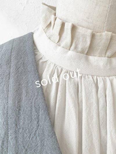 画像5: MAGALI /カシュクールジレ・アッシュグレー