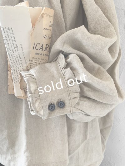 画像13: kosatofuku/フリルカラーブラウス・ブラック