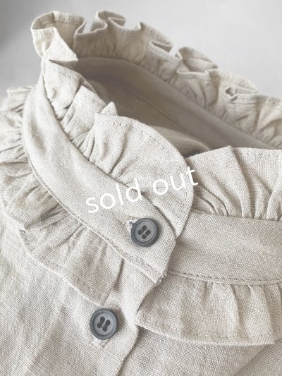 画像15: kosatofuku/フリルカラーブラウス・ブラック