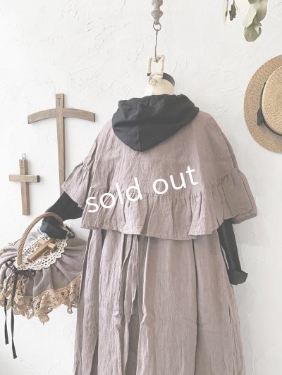 画像6: Avenue/フリルギャザーポンチョ