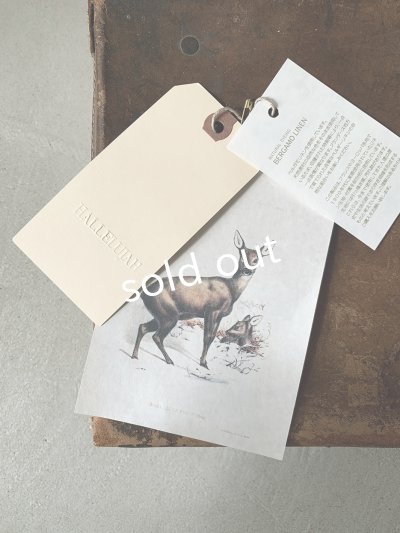 画像11: HALLELUJAH／1890's Bourgeron 羊飼いシャツワンピース・black