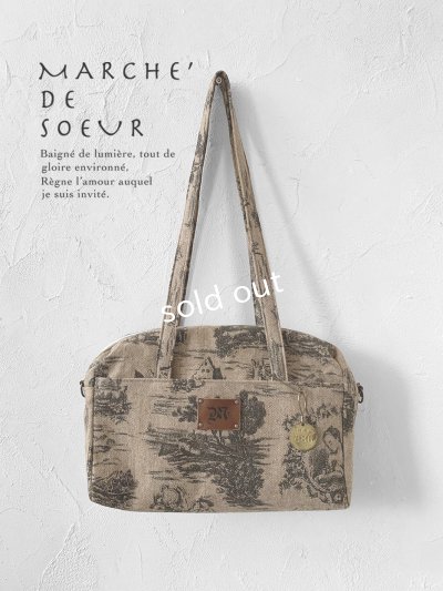 画像1: MARCHE' DE SOEUR／ボストンバッグ・クラシックウール