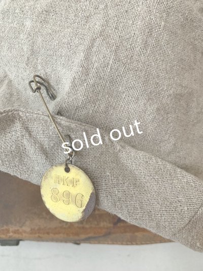 画像4: MARCHE' DE SOEUR／ヴィンテージタグ付きリトアニアリネンハット