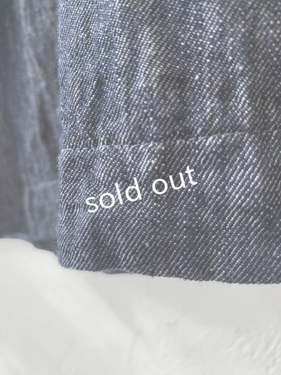 画像9: Avenue／サイドりぼんエプロンワンピース・デニム