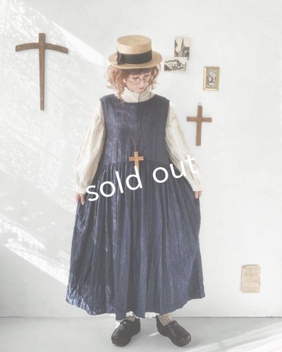 画像14: Avenue／後ろりぼんギャザーワンピース・デニム