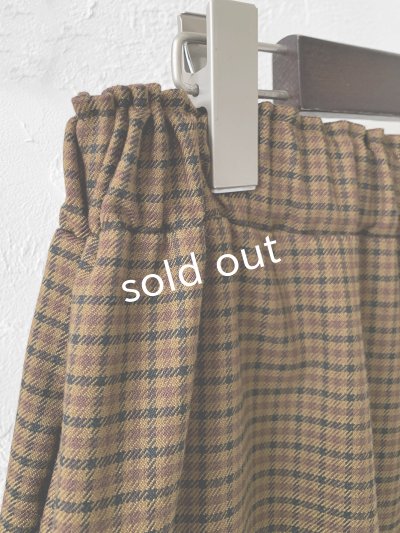 画像6: MARCHE' DE SOEUR/ブルジョンパンツ・ブラウンチェック