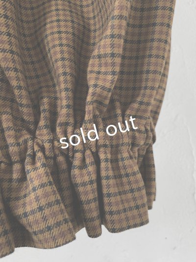 画像9: MARCHE' DE SOEUR/ブルジョンパンツ・ブラウンチェック