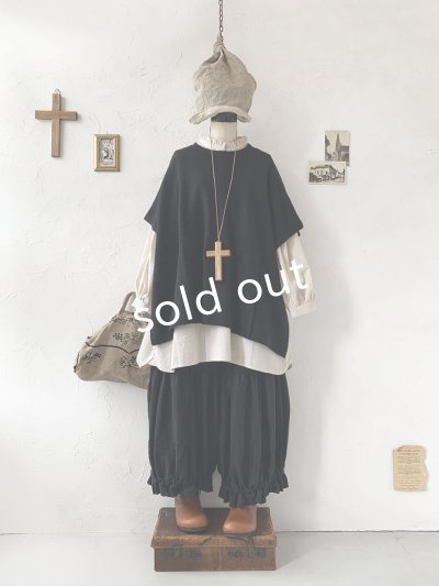 画像5: MARCHE' DE SOEUR／ブルジョンパンツ・ベルギーブラック