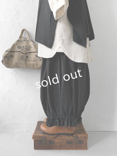 画像3: MARCHE' DE SOEUR／ブルジョンパンツ・ベルギーブラック