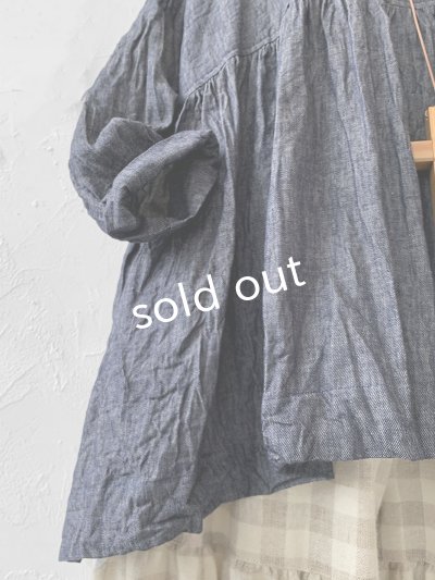 画像7: MARCHE' DE SOEUR／２wayギャザープルオーバー・デニム