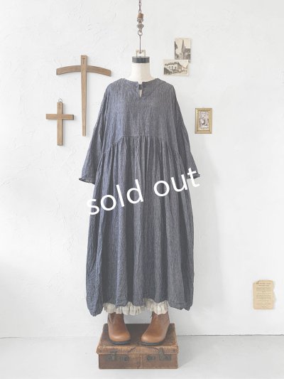 画像4: MARCHE' DE SOEUR／２wayギャザーワンピース・デニム