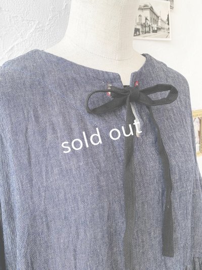 画像3: MARCHE' DE SOEUR／２wayギャザープルオーバー・デニム