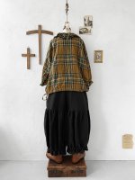 画像7: MARCHE' DE SOEUR／ラッフル襟の裾絞りプルオーバー・オータムチェック (7)