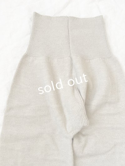 画像3: D*g*y／ハラマキニットパンツ・ベージュ