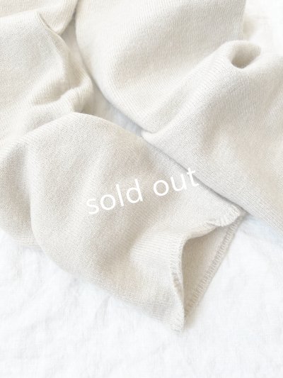 画像2: D*g*y／ハラマキニットパンツ・ベージュ