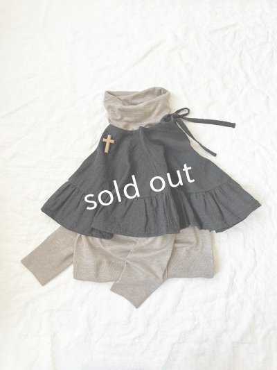 画像4: Avenue／ウールギャザーポンチョ・スミクロ