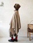 画像12: 【30%OFF】08mab/もちもちタートルニットポンチョ・グレー