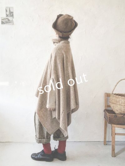 画像12: 【30%OFF】08mab/もちもちタートルニットポンチョ・グレー