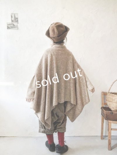 画像11: 【30%OFF】08mab/もちもちタートルニットポンチョ・グレー