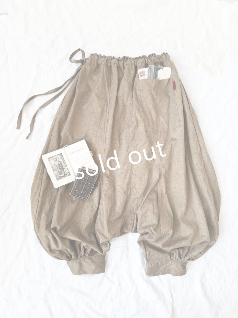 画像9: MARCHE' DE SOEUR/王様パンツ・アーモンドツイル (9)