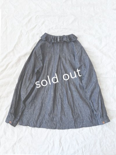 画像6: MARCHE' DE SOEUR/ラッフル襟のプルオーバー・デニム