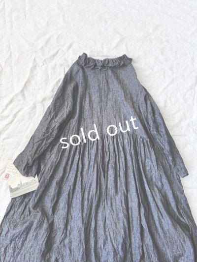 画像6: MARCHE' DE SOEUR／ラッフル襟のワンピース・デニム
