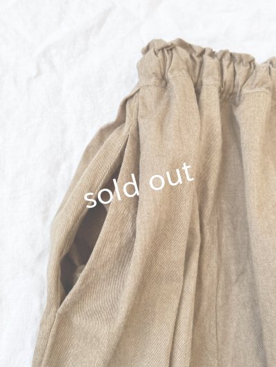 画像7: MARCHE' DE SOEUR/王様パンツ・アーモンドツイル