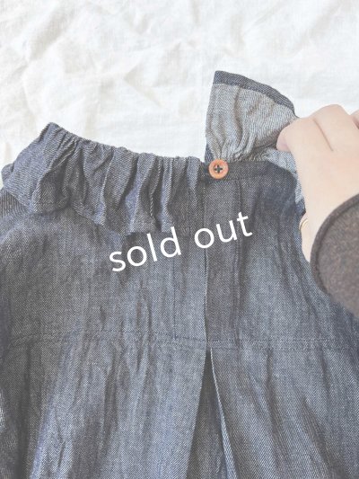 画像7: MARCHE' DE SOEUR/ラッフル襟のプルオーバー・デニム