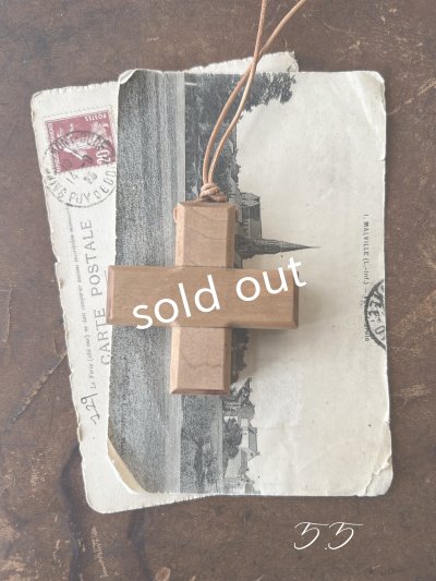 画像7: MARCHE' DE SOEUR／木の十字架ネックレス