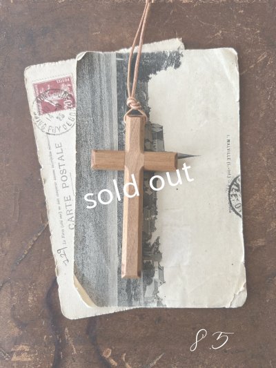 画像6: MARCHE' DE SOEUR／木の十字架ネックレス