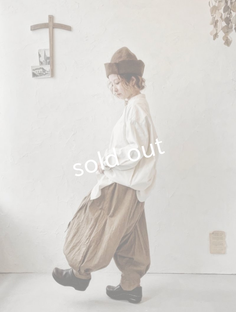 画像13: MARCHE' DE SOEUR/王様パンツ・アーモンドツイル (13)
