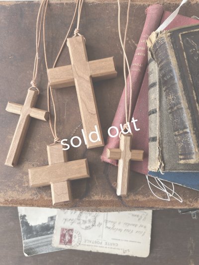 画像3: MARCHE' DE SOEUR／木の十字架ネックレス