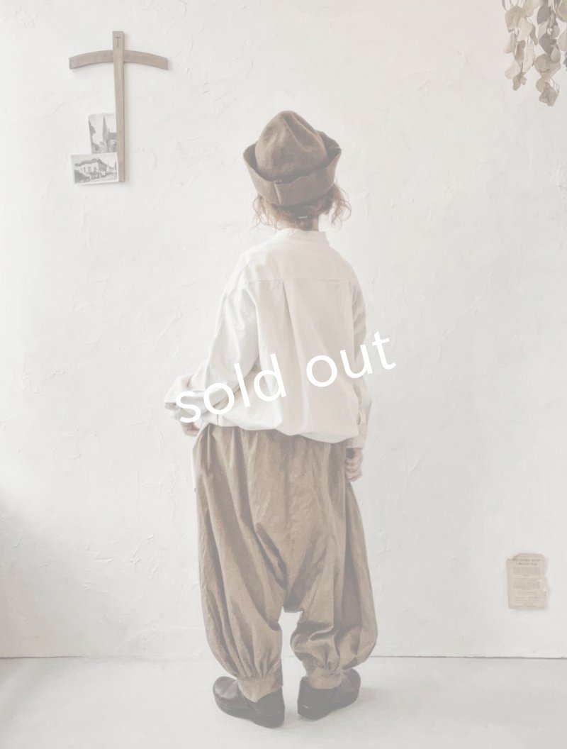 画像14: MARCHE' DE SOEUR/王様パンツ・アーモンドツイル (14)