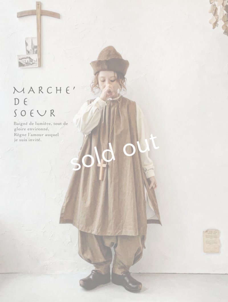 画像10: MARCHE' DE SOEUR/ファーマーズタブリエ・デニム (10)